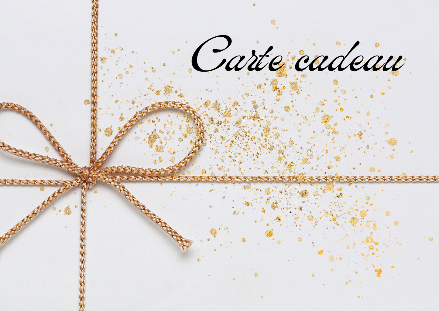Pour (se) faire plaisir ! Faites plaisir à vos proches en leur offrant notre carte cadeau Ilana Boutique. Elle vous sera envoyée directement par e-mail. Choisissez le montant de la carte à valoir sur notre site autant de fois que vous le souhaitez pendant 1 an à compter de la date d'envoi. Montant de 25 à 150 euros
