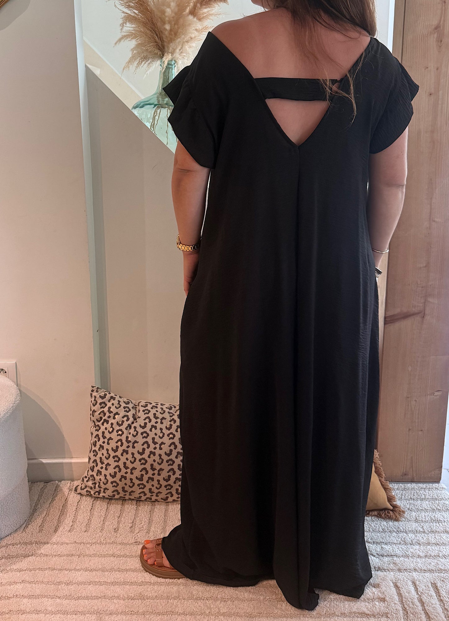 Combi-pantalon noir