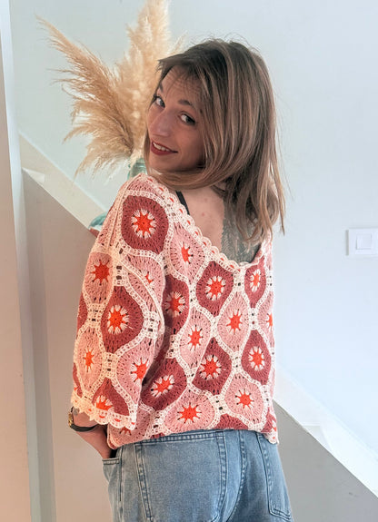 Top crochet Vintage