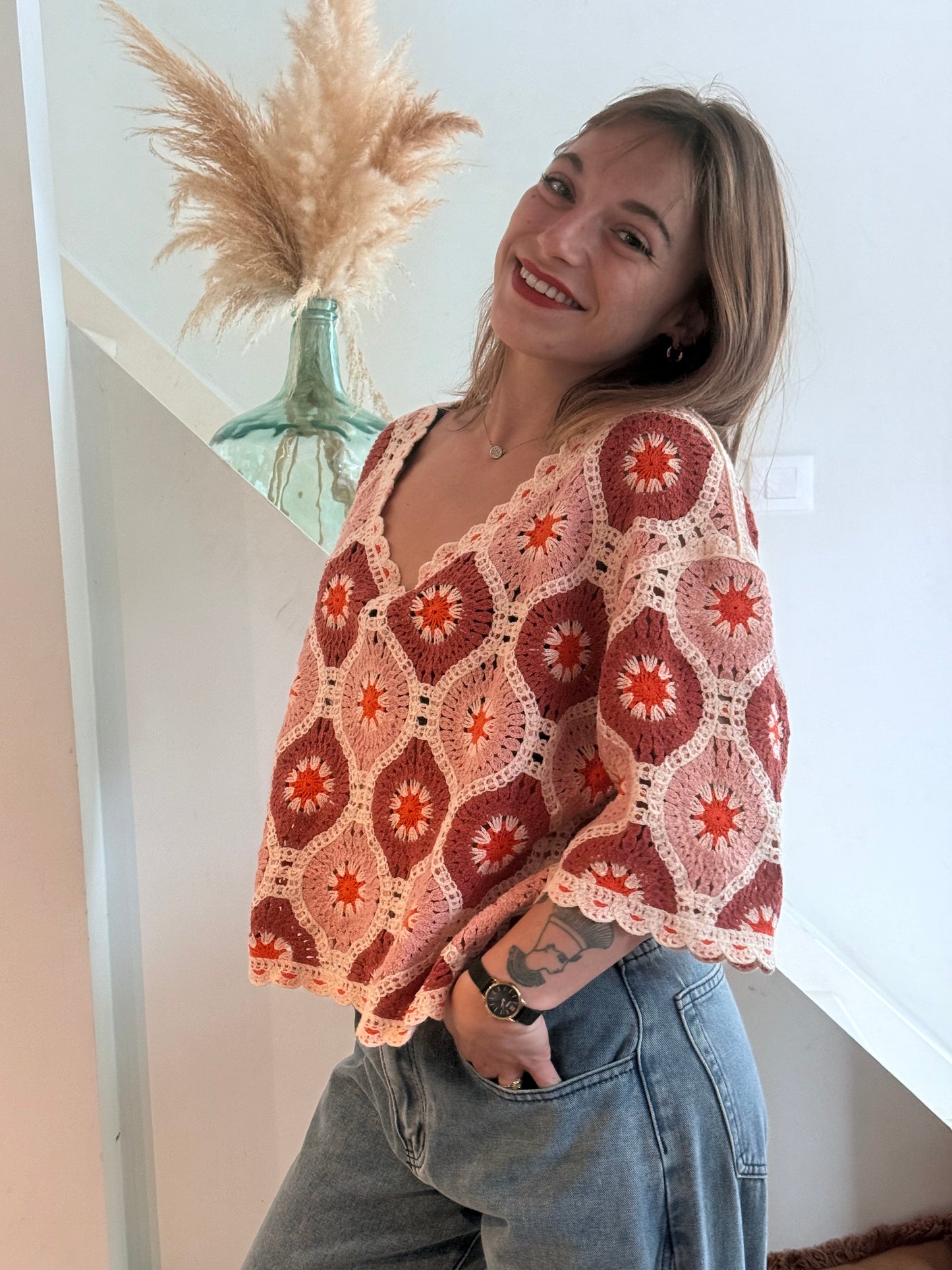 Top crochet Vintage