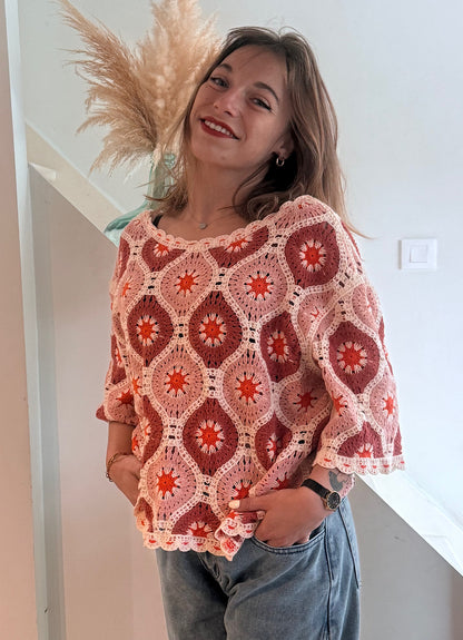 Top crochet Vintage