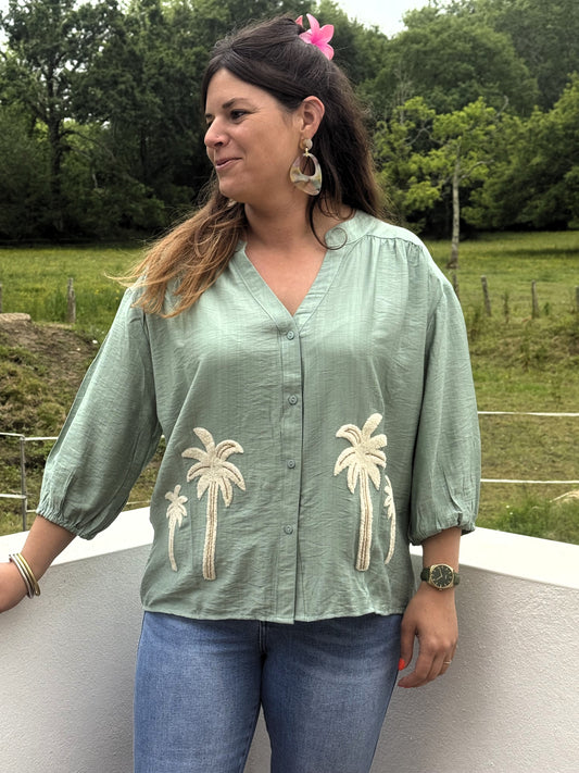 Blouse Palmier