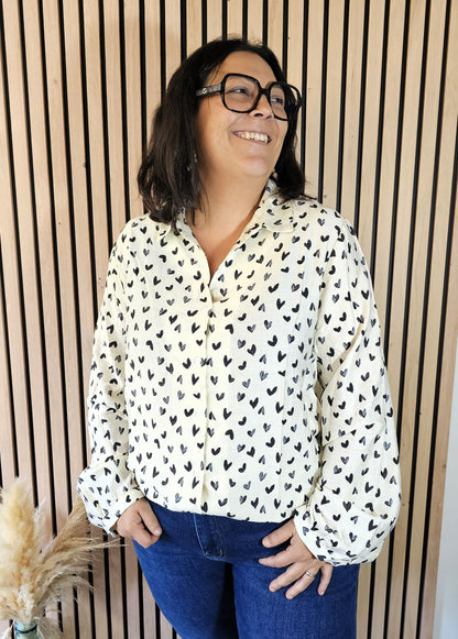 Chemise Cœur